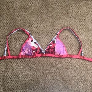Maaji Orchid Dolphins bikini top size small